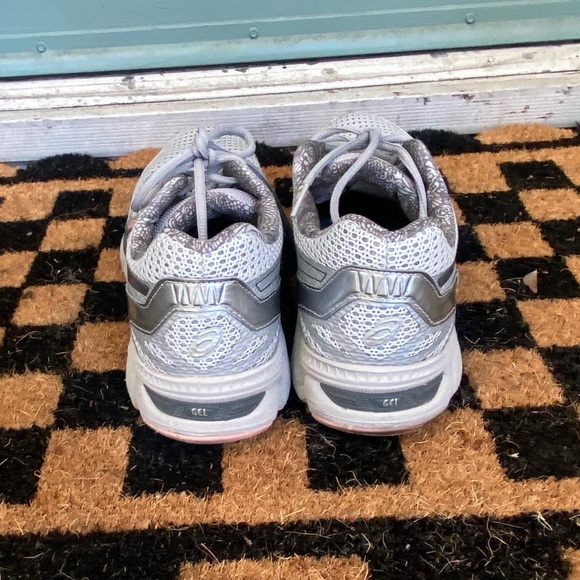 ASICS Gel Enhance Ultra 4.0 Running Sliver Grey & Pink 9 - Picture 2 of 9